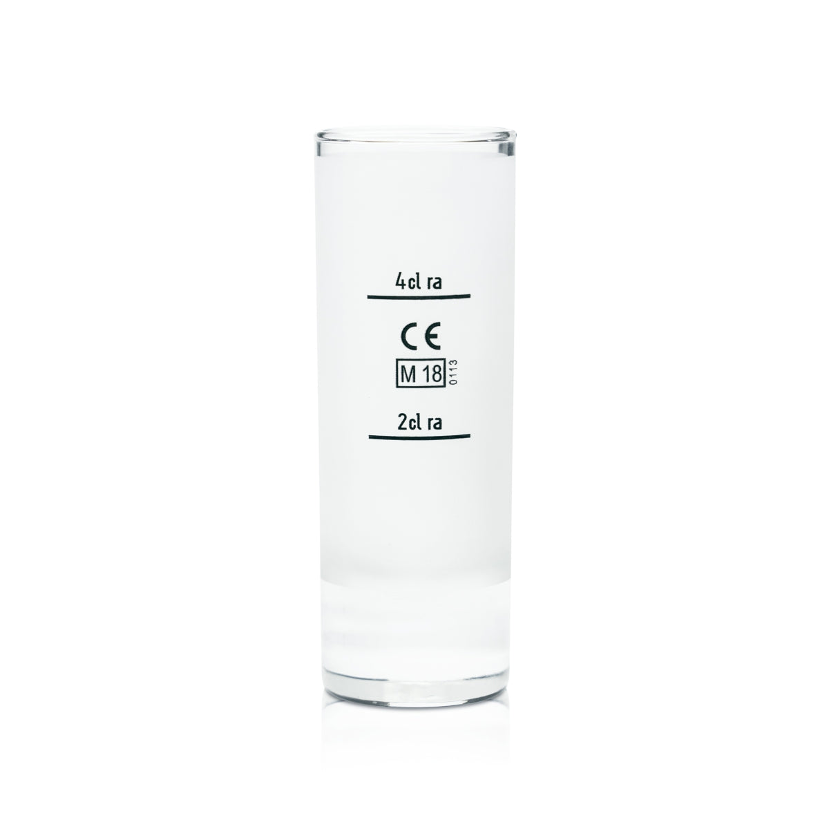 6x Glacier Water Liqueur Glass 4cl Shot Short Stamper Schnapps Frosted Glasses Bar – Widok 4