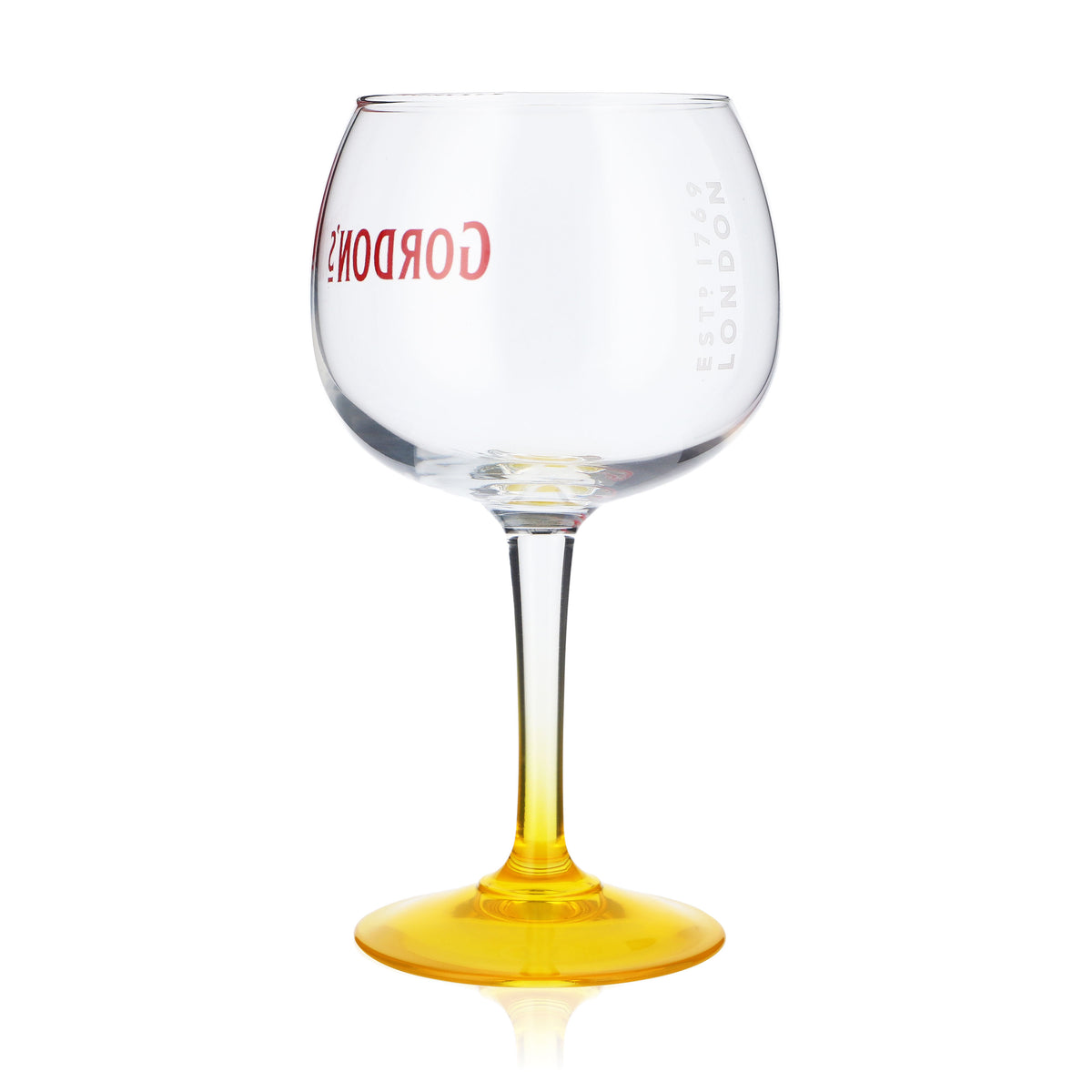 6x kieliszki do ginu Gordons Kieliszki balonowe 0,45 l Kieliszki do ginu Żółte – Widok 4
