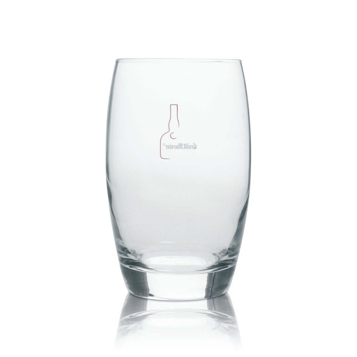 6x Grand Marnier likier szklany kubek biały napis czerwony butelka – Widok 3