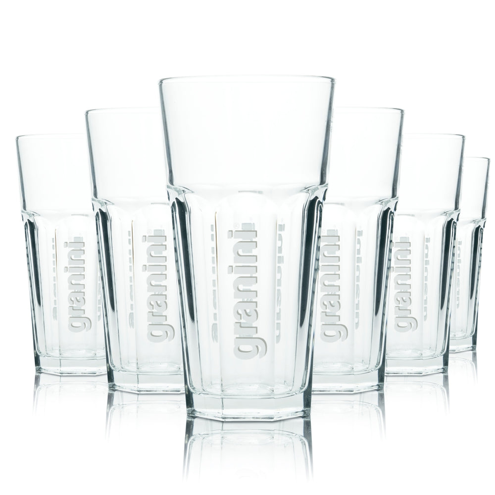 6x Granini szklanka do soku 0,5l long drink V-shape Willi Gastro szklanki koktajlowe magnum