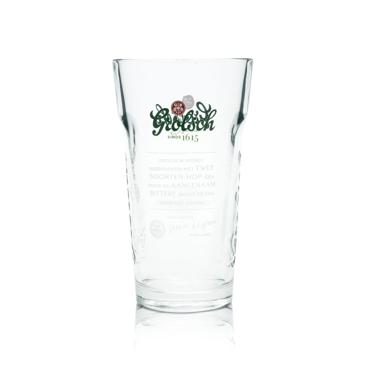 6x szklanka do piwa Grolsch 0,25 l Craft Glass Zestaw szklanek do układania w stosy Browar Holandia – Widok 2