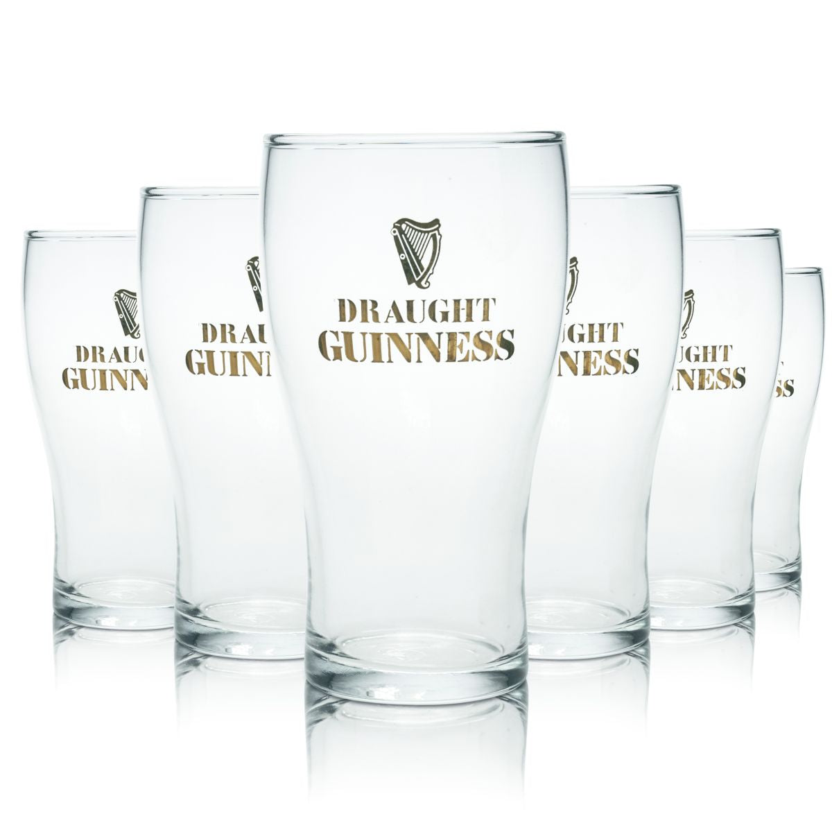 6x szklanka do piwa Guinness 0.325l kufel Willi kufel zestaw szklanek Draught
