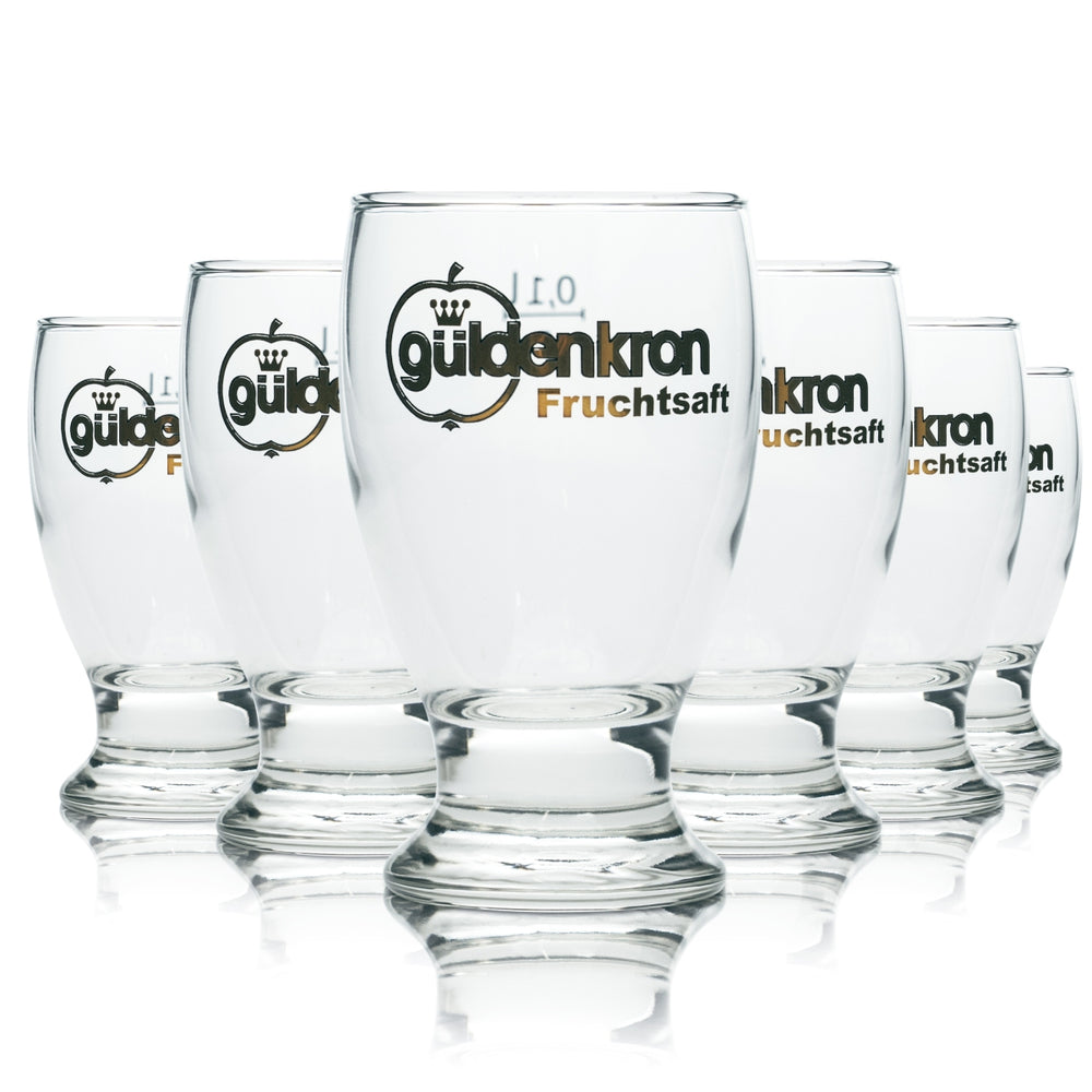 6x Güldenkron szklanka do soku 0,1l kielich tulipan szklanki gastro bar owoc jabłko