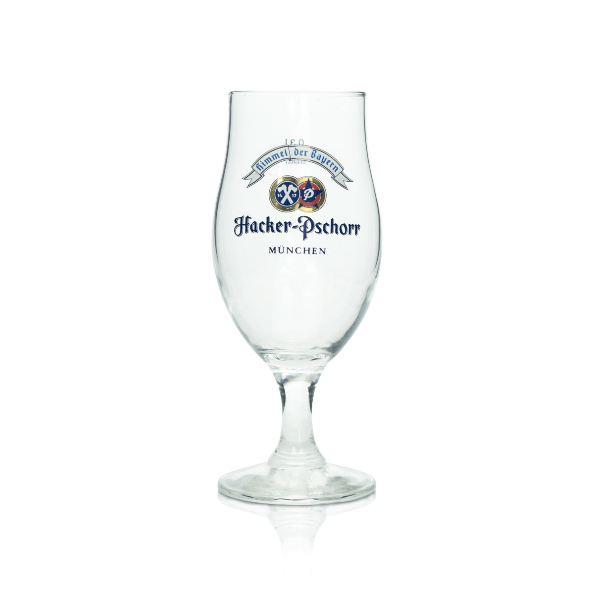 6x Hacker Pschorr Szklanka do piwa 0,3l Tulip Fidenza Heaven of Bavaria Kieliszki Goblet – Widok 2