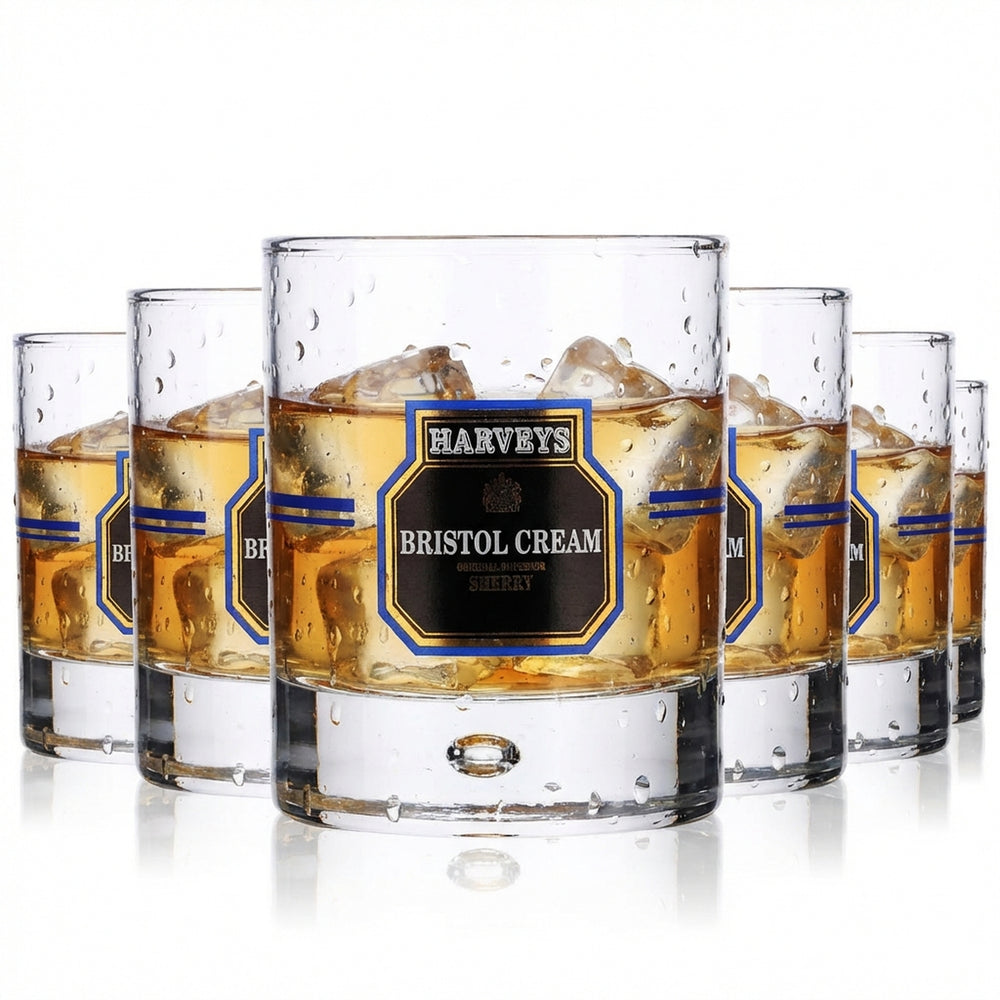 6x szklanki do likieru Harvey Tumbler 0,2 l „Bristol Cream”