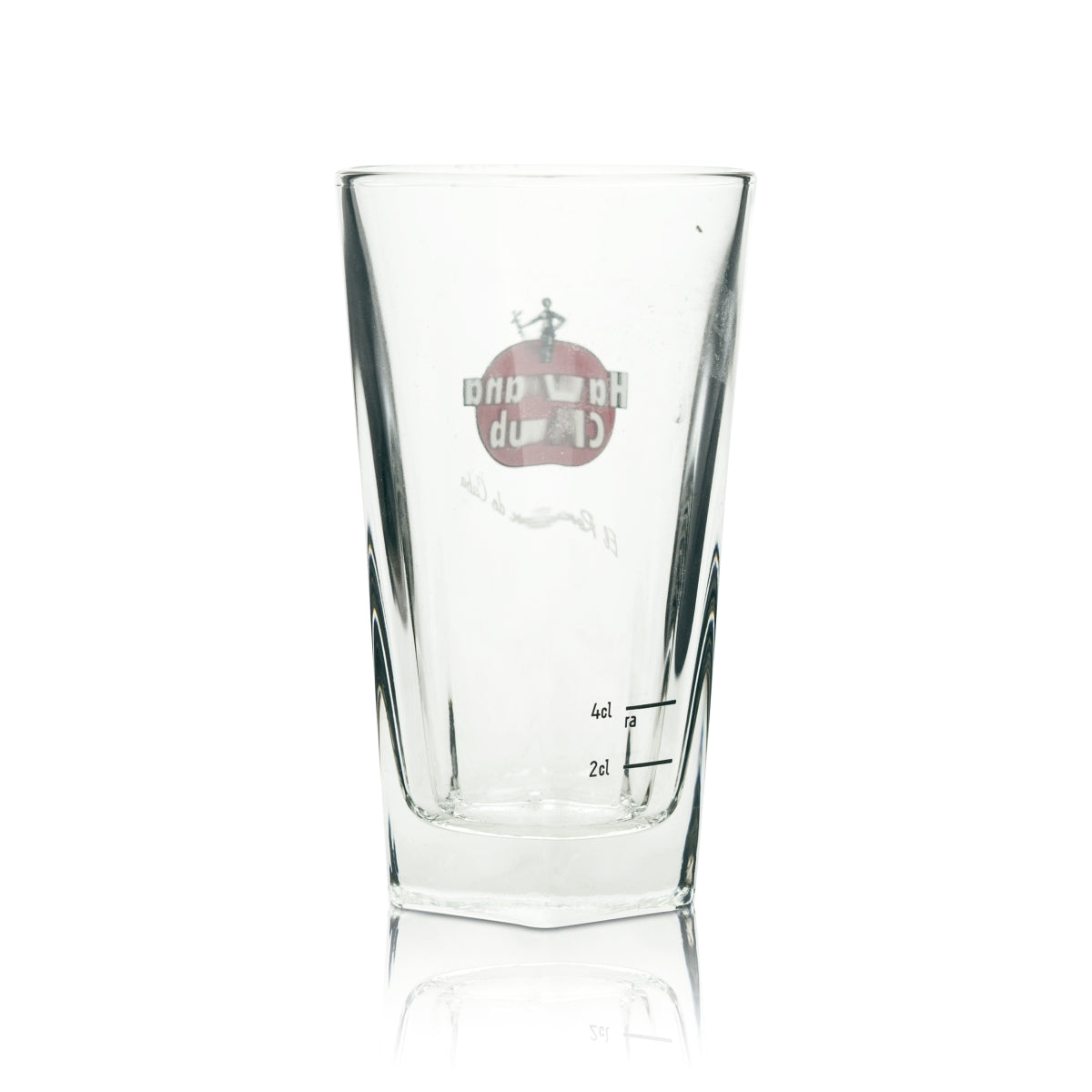 6x Havana Club Rum Glass 0.34l Kieliszek do koktajli Polygon Bottom Longdrink Glasses – Widok 3