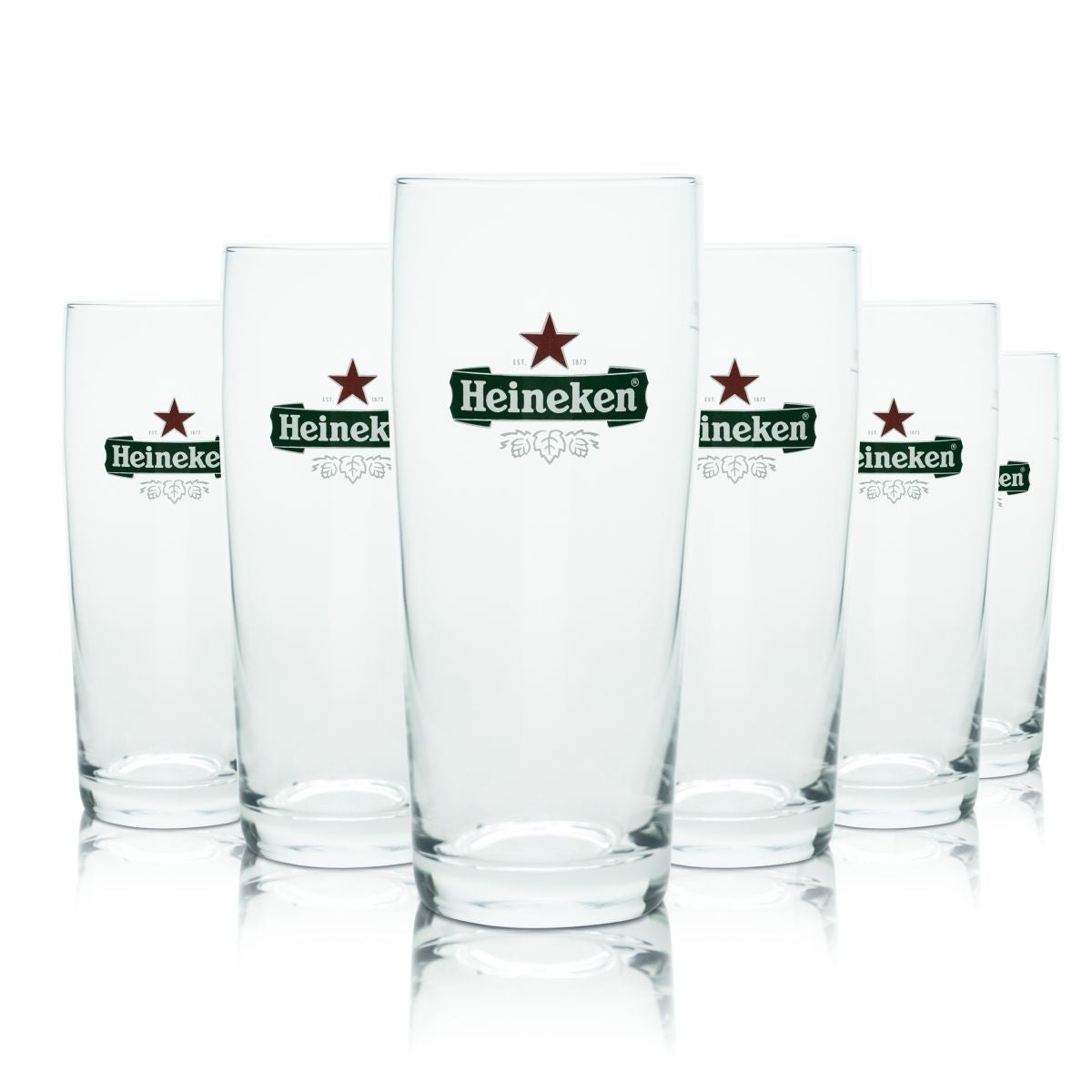 6x szklanka Heineken 0,18l Willibecher szklanki do piwa Lager Pils Browar Holandia