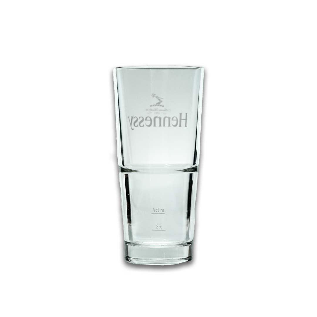 6x szklanka Hennessy 0.33l Longdrink Tumbler Whiskey Cognac szklanki Stackable Gastro – Widok 4