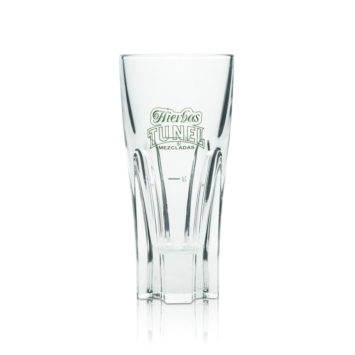 6x Hierbas Tunel Liqueur Glass Tumbler Longdrink Glasses Cocktail Schnapps Relief 4cl – Widok 2