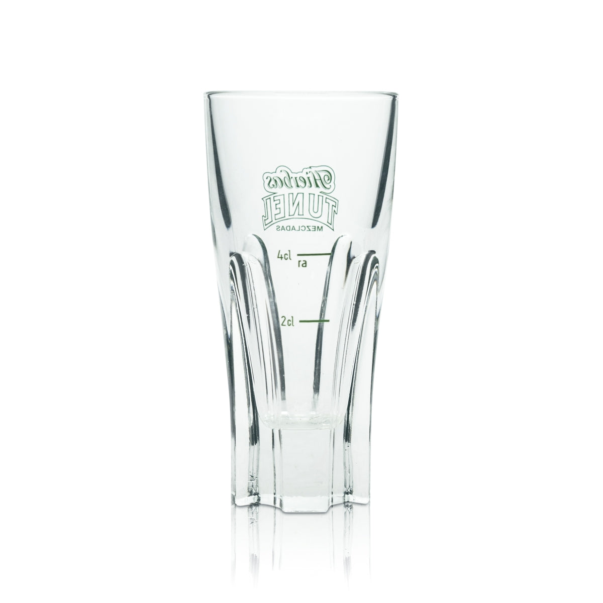 6x Hierbas Tunel Liqueur Glass Tumbler Longdrink Glasses Cocktail Schnapps Relief 4cl – Widok 3