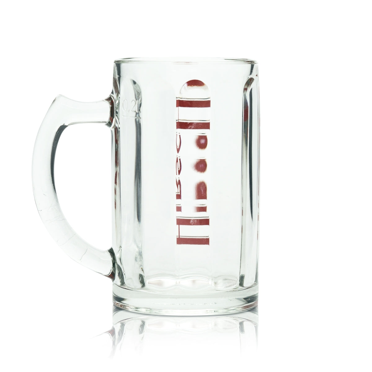 6x Hirsch Bräu szklanka do piwa 0.2l kufel Rastal Seidel Pils szklanki uchwyt kufle kufle – Widok 3