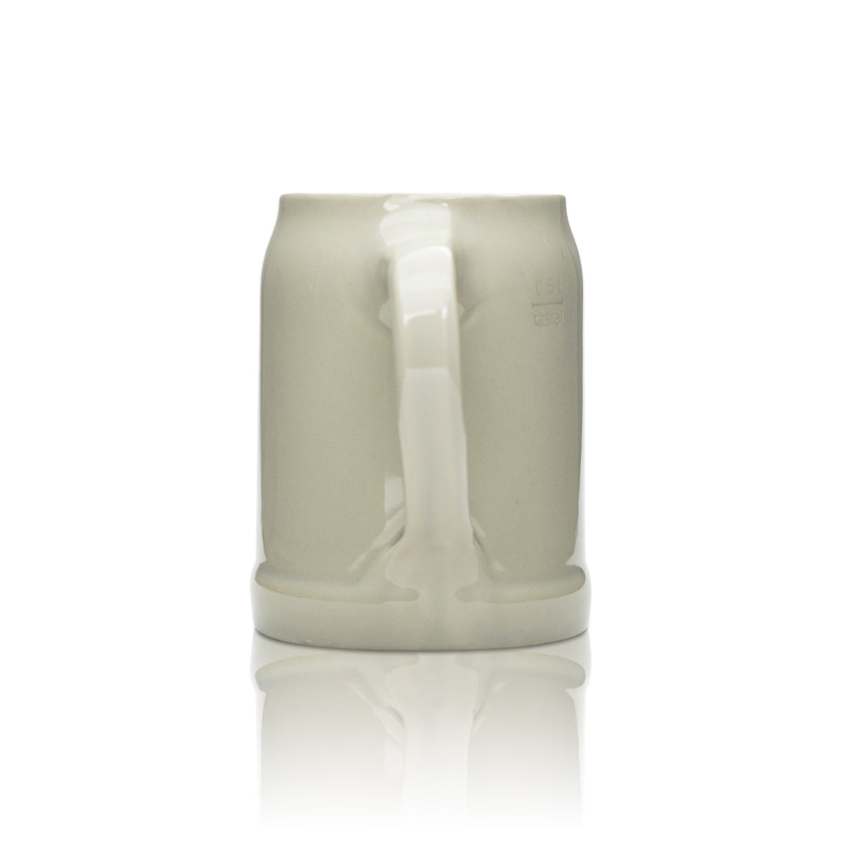 6x Hirsch Bräu Szklanka do piwa 0,5 l Ceramiczny kufel z uchwytem Wurmlingen Szklanki Kufle Piwiarnia – Widok 4