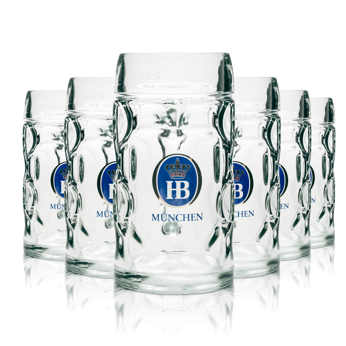 6x szklanka do piwa Hofbräu Munich 0,5l kufel Isar-Seidel – Widok 4