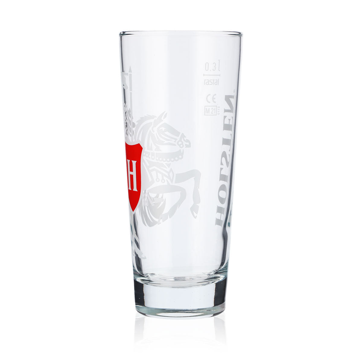 6x szklanka do piwa Holsten 0,3 l Willi-Becher Szklanki do piwa Logo białe pionowe – Widok 5
