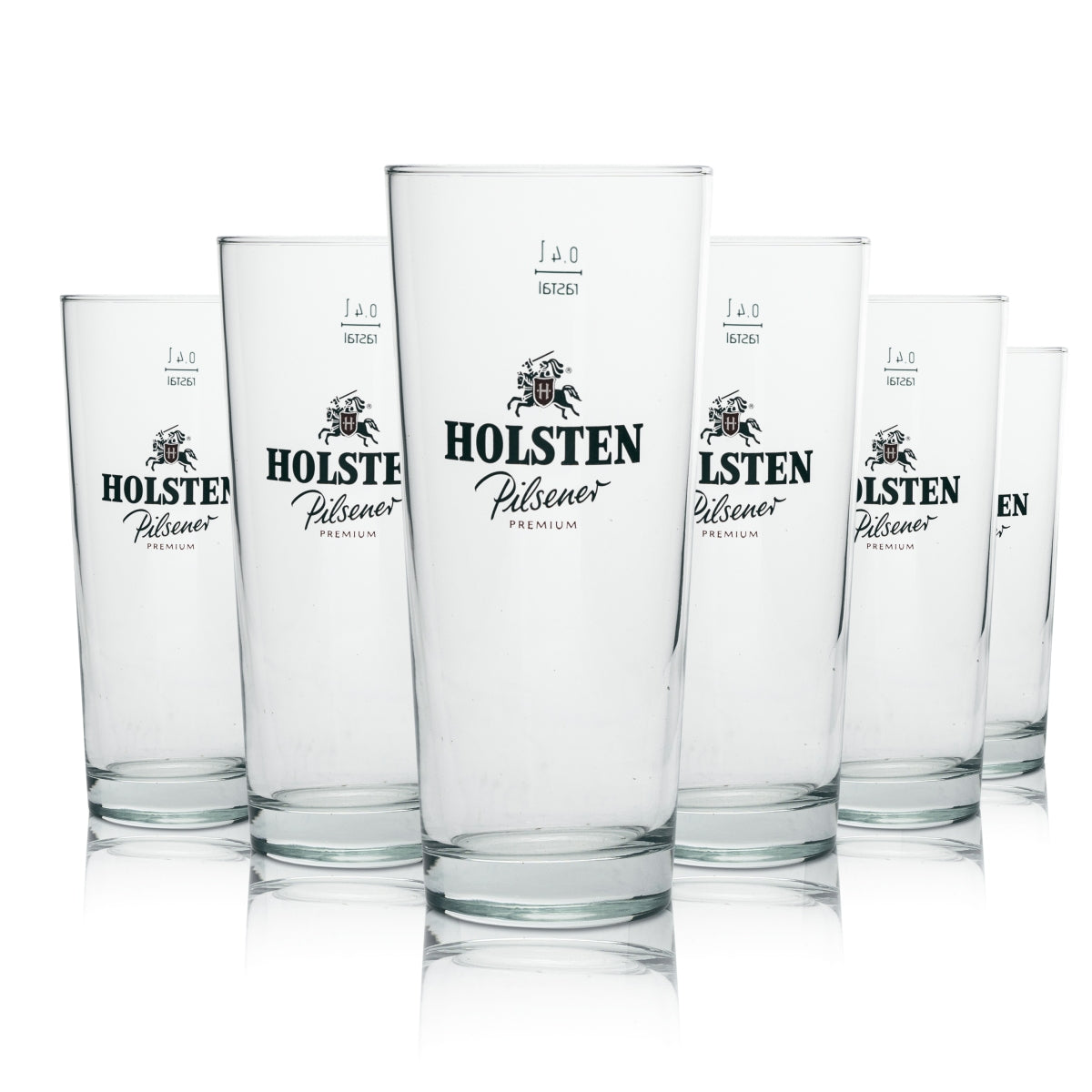6x Szklanka do piwa Holsten 0,4l Longdrink Glass Premium Rastal