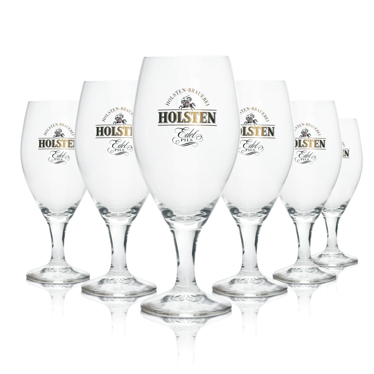 6x szklanka do piwa Holsten 0,4l "Edles Pils" RC