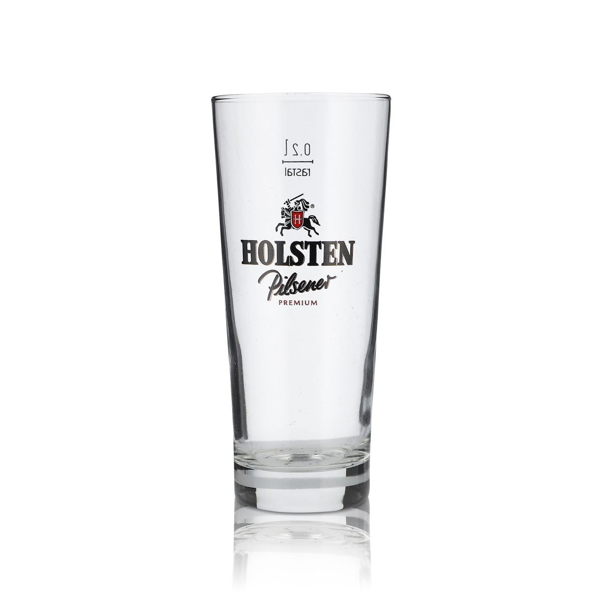 6x szklanka Holsten 0,2 l Premium Pilsener Willi Becher zestaw szklanek do piwa Browar – Widok 2