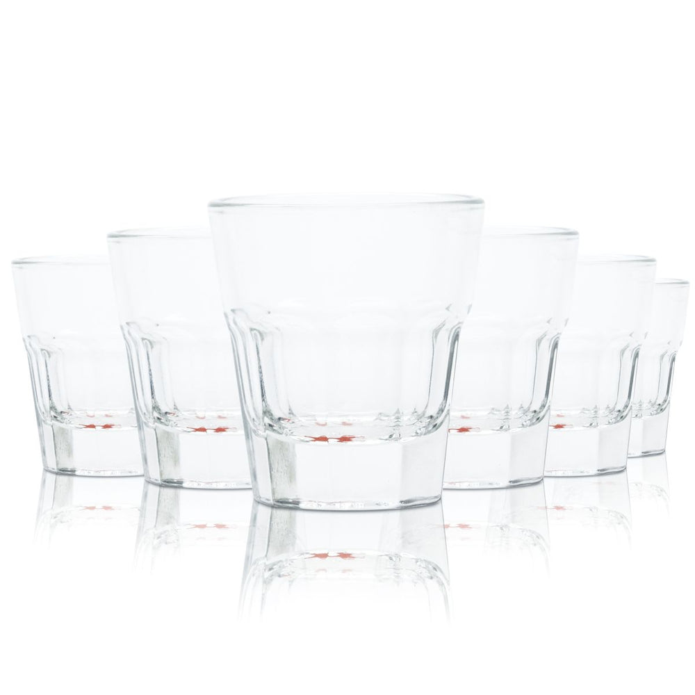 6x Horse With No Name Whiskey Glass 4cl Shot Glass Stamper Glass Short Glass Set