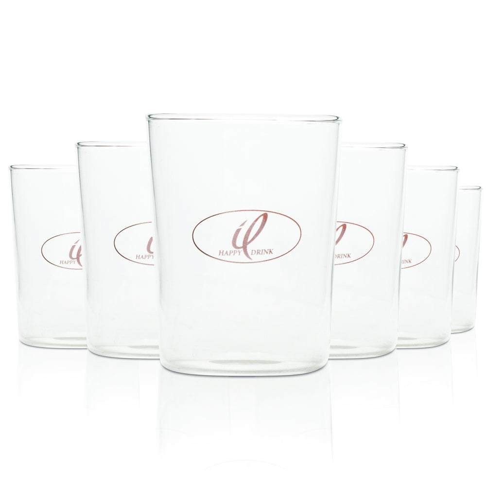 6x Il Mionetto Spritz Glass Happy Drink 0,2l Tumbler Kieliszki koktajlowe Longdrink