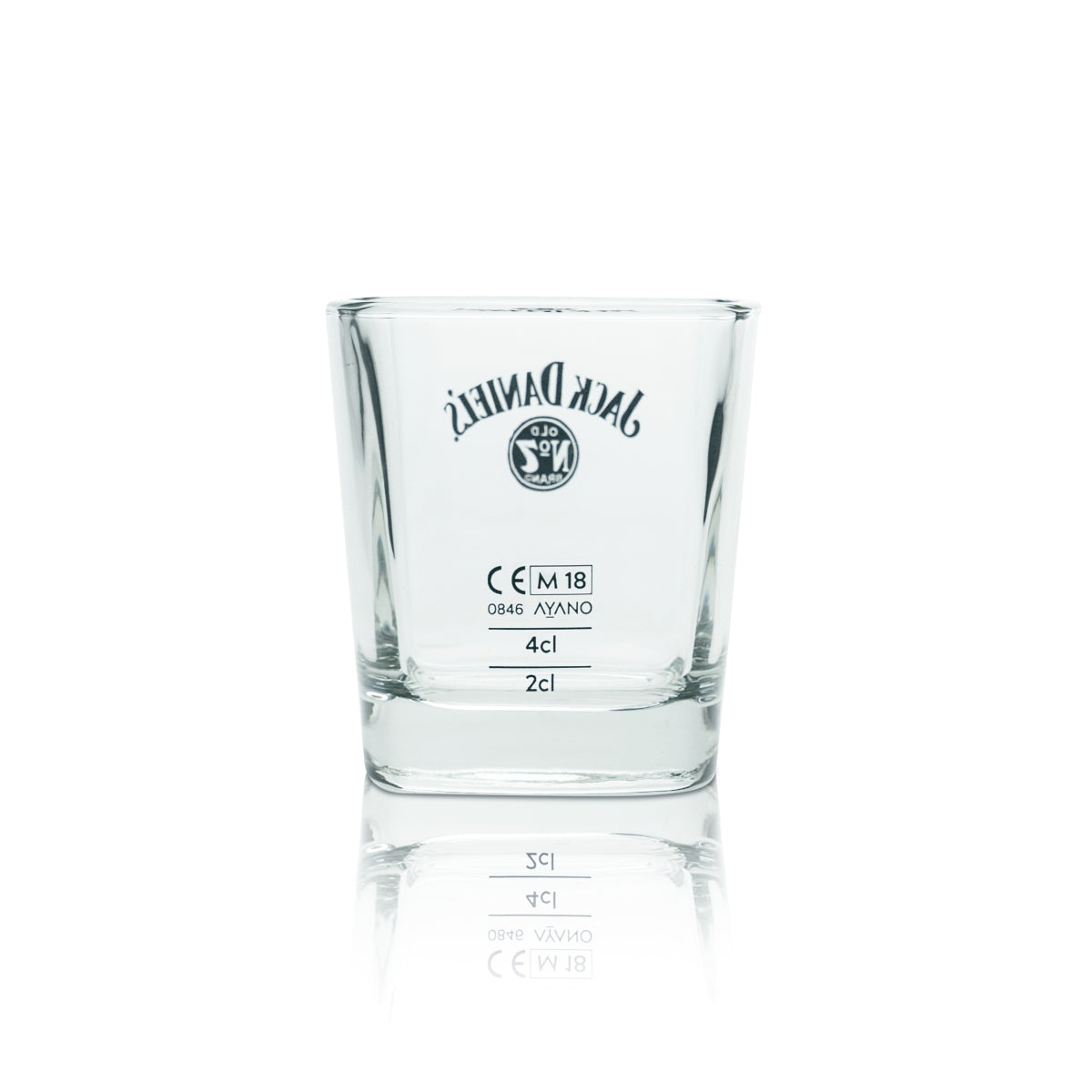 6x Jack Daniels Szklanka 0,24 l Whiskey Tumbler No. 7 Szklanki Kalibrowane Gastro Longdrink – Widok 4