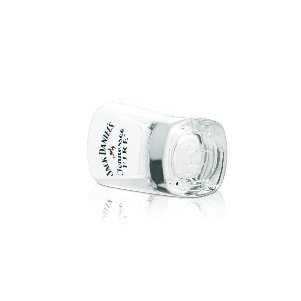 6x Jack Daniels Glass 5cl Whiskey Short Stamper Shot Glasses Tennessee Fire Lynch – Widok 3