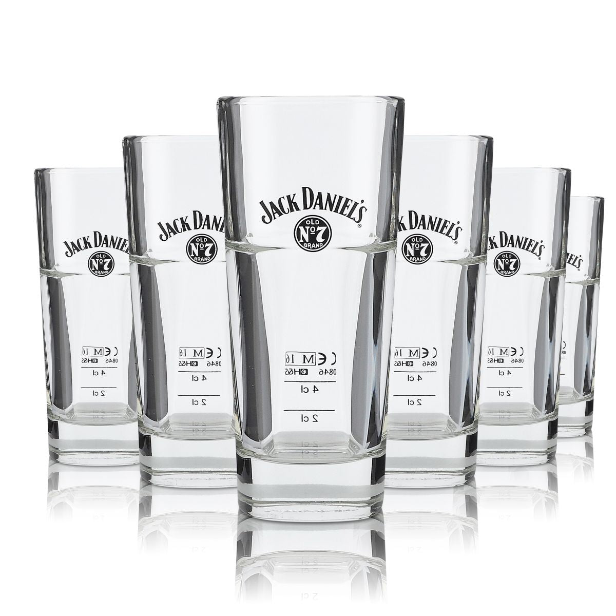 6x szklanka do whiskey Jack Daniels z możliwością układania w stosy – Widok 4