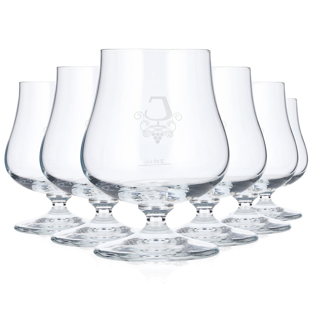 6 sztuk kieliszków do brandy Jacobi o pojemności 2 cl, kieliszki do whisky typu „Schwenker” i „Tumbler” (zestaw 6 sztuk)