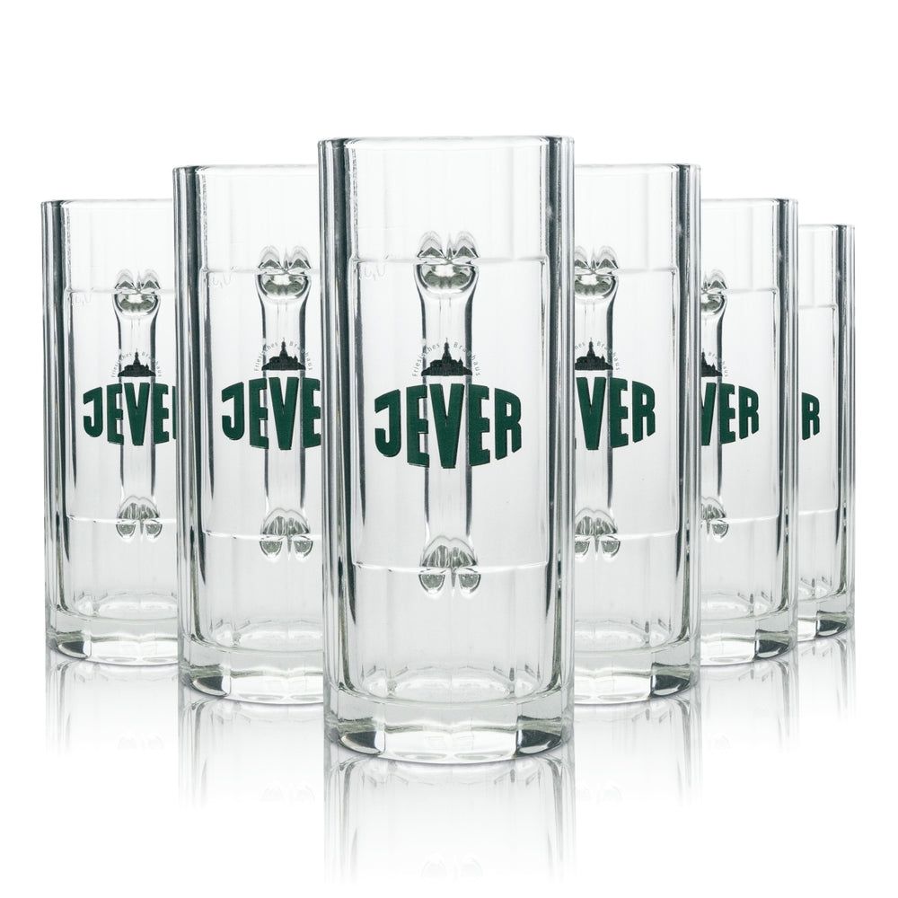 6x szklany dzbanek do piwa Jever Pilsener 0,3l rastal