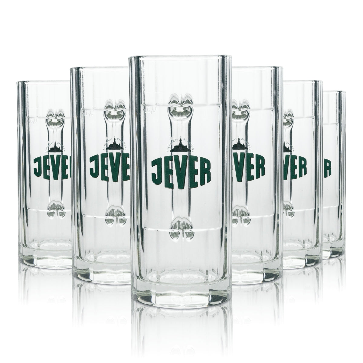 6x szklany dzbanek do piwa Jever Pilsener 0,3l rastal