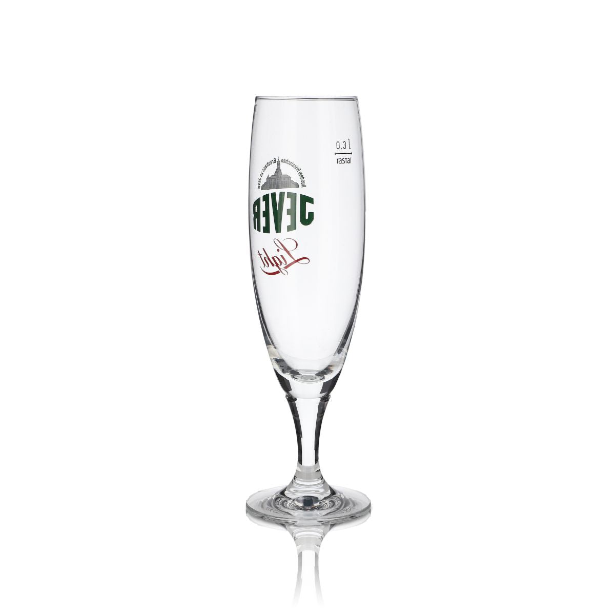 6x Jever Szklanka 0,3 l Pilstulpe Pokalglas Light Zestaw szklanek do piwa Browar Friesland – Widok 4