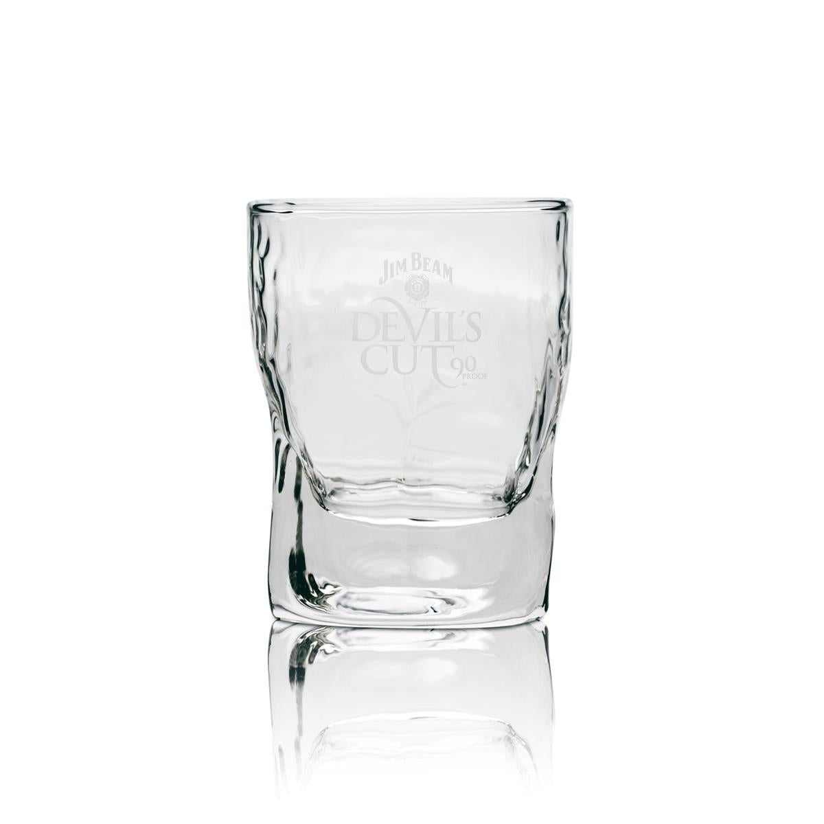 6x Jim Beam Glass 0.25l Devils Cut Whisky Tumbler Zestaw szklanek do longdrinków – Widok 3