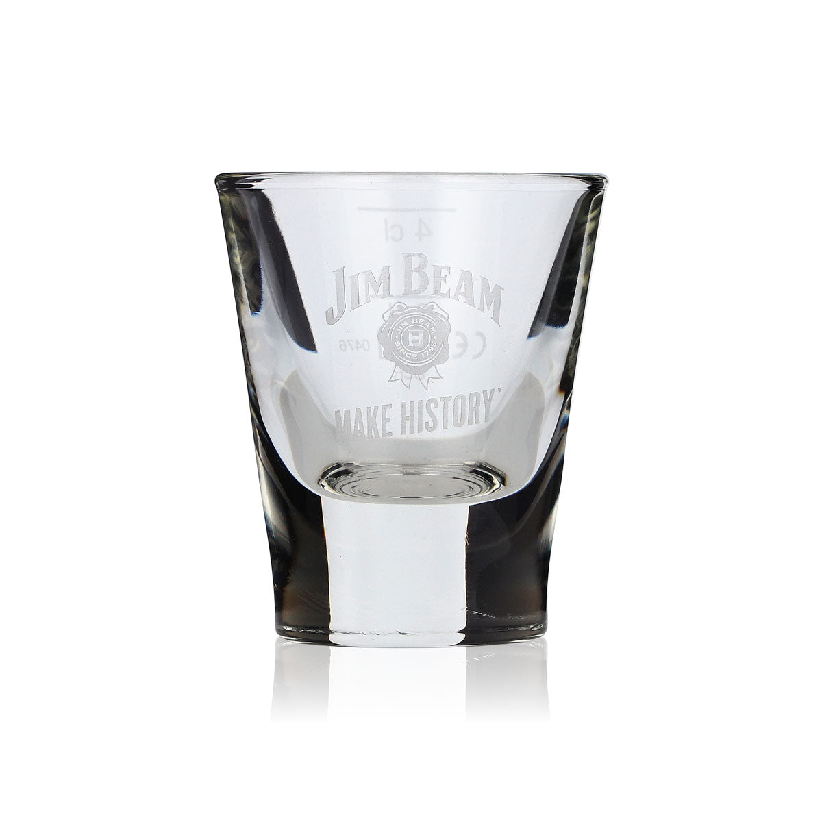 6x kieliszek do whisky Jim Beam 2 cl 4 cl Stamper Krótki, ciężki model – Widok 2