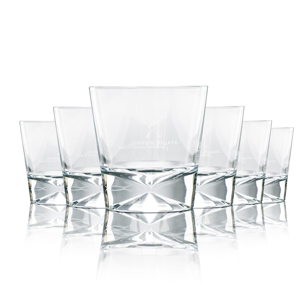 6x szklanka do whisky Johnnie Walker 0,2l kubek szklanka do long drinków bubble Gastro