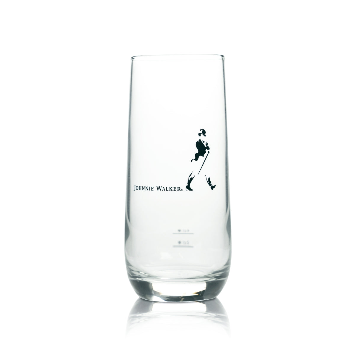 6x Johnnie Walker Whiskey Glass 0,3l Longdrink Glasses Highball Cocktail Retro – Widok 2