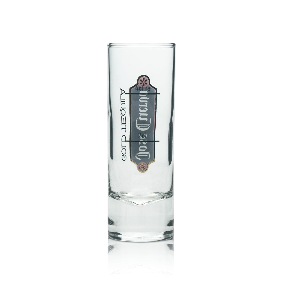 6x Jose Cuervo Tequila Glass 4cl Shot Gold Tequila Glasses Short Stamper Schnapps – Widok 3