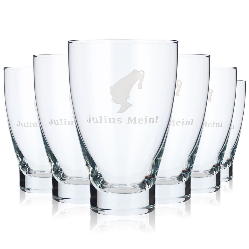 6x Julius Meinl Kawa Szklanki do kawy Cafe Crema Szklanki 0,35 l Tumler