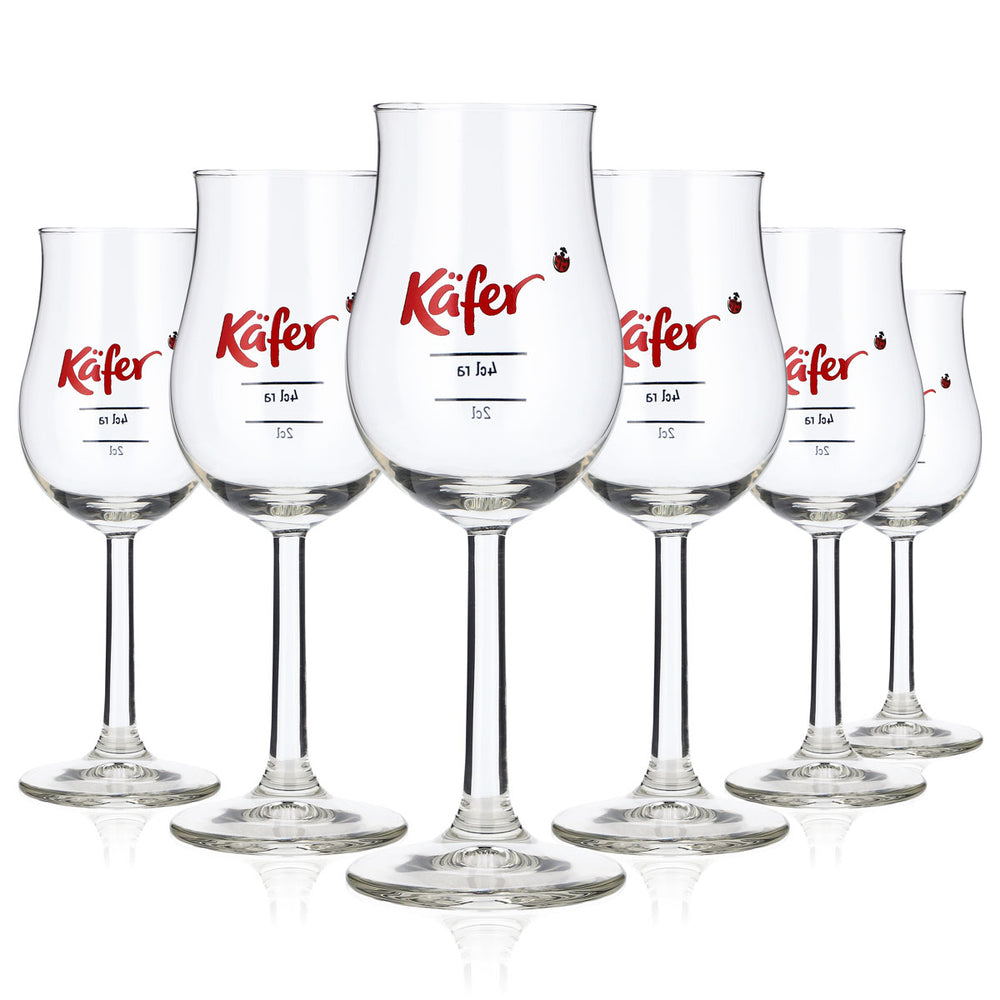 6x kieliszki degustacyjne Käfer 2 cl/4 cl Kieliszki Noising Grappa Rastal