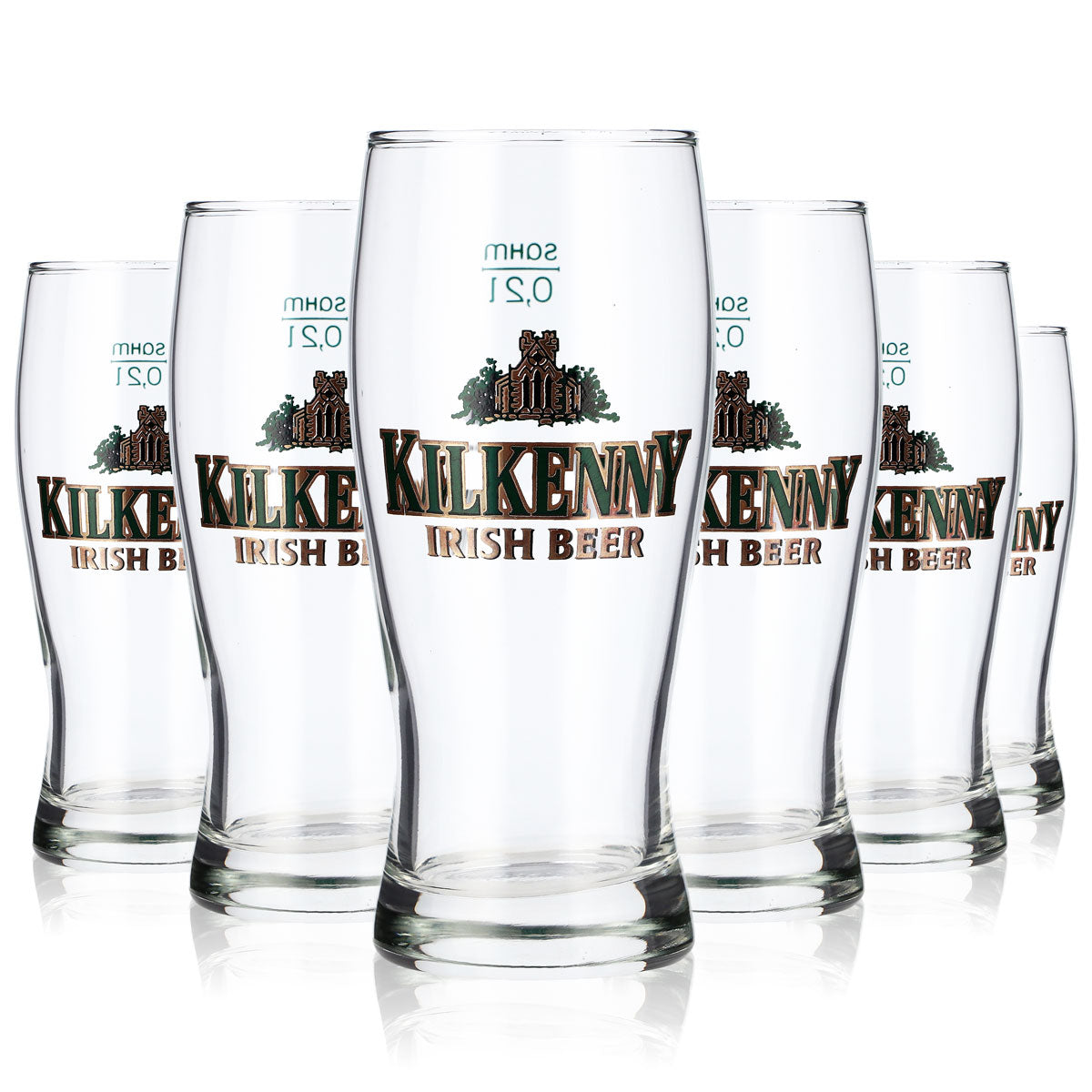 6x Kilkenny Szklanki do piwa Szklanki do piwa 0,2 l Kubki Sahm Pils Szklanki – Widok 5