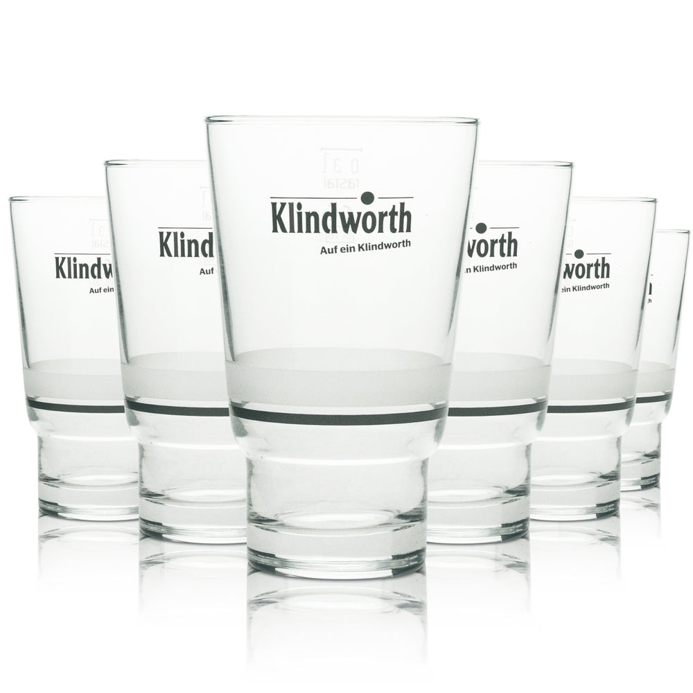 6x Klindworth szklanka na sok long drink 0,3l rastal