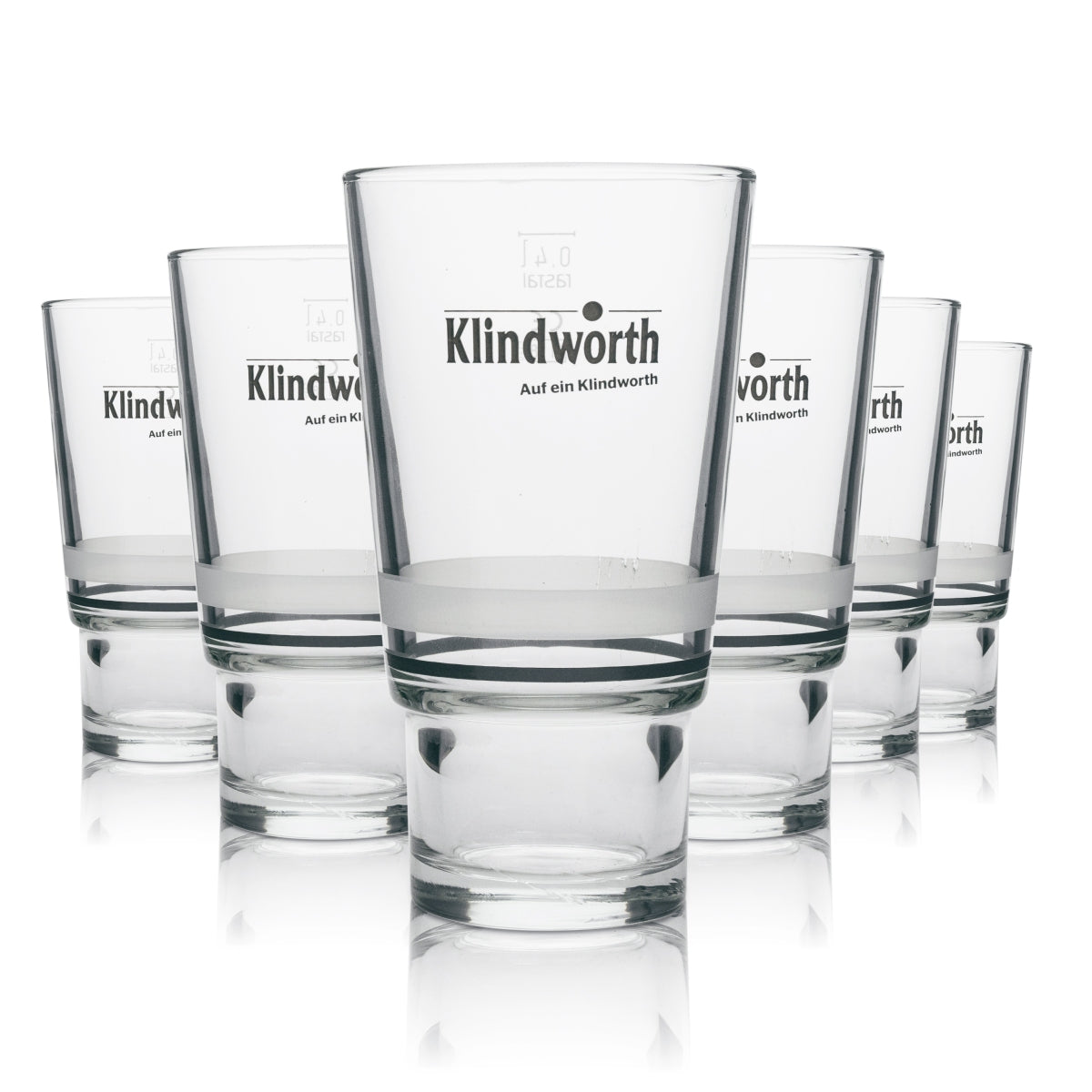 6x Szklanka do napojów bezalkoholowych Klindworth Longdrink 400ml rastal