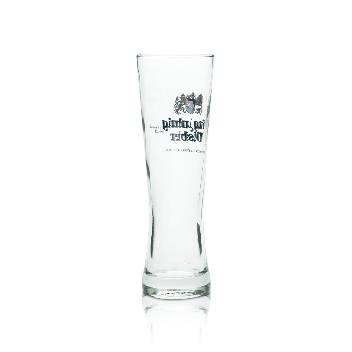 6x Kieliszek do piwa King Ludwig 0.3l piwo pszeniczne Hefe Weizen Kieliszki do piwa Gastro Geeicht – Widok 3