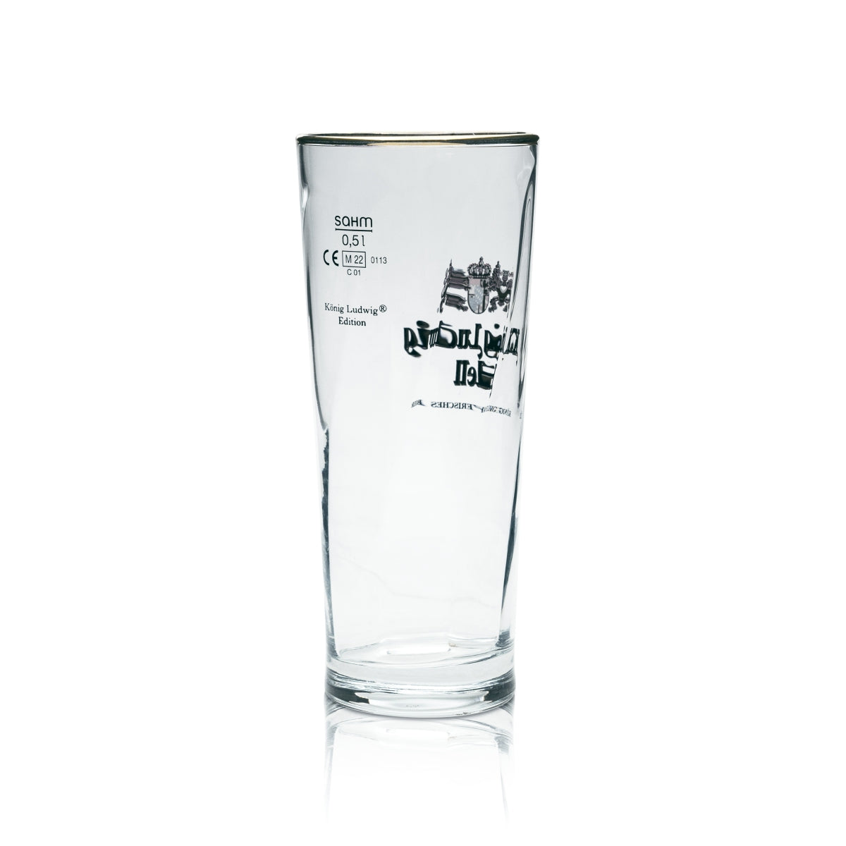 6x Szklanka do piwa King Ludwig 0,5L Willi Mug Germania Relief Schlief Szklanki do piwa – Widok 3