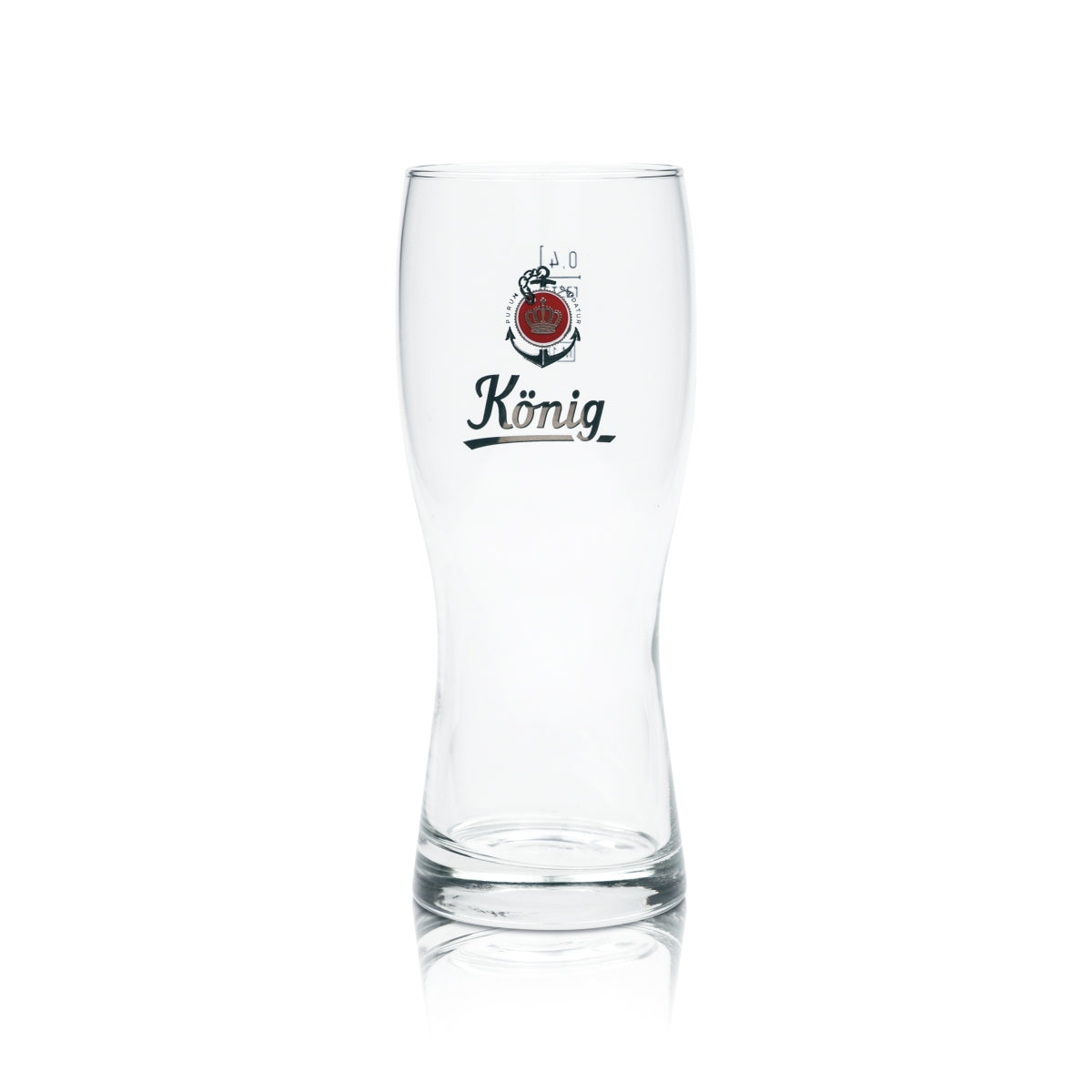 6x King Pilsner Beer Glass 0,4l Mug Willi Glasses Cup Brewery Pilsner Beer – Widok 2