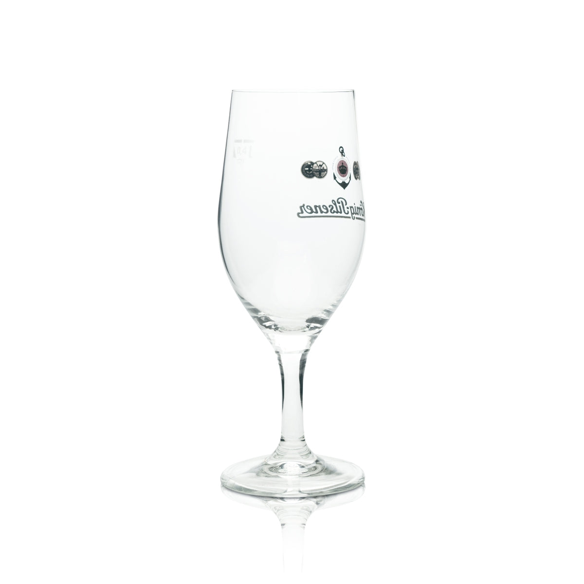 6x szklanka do piwa König Pilsener 0,4l tulipanowa szklanka do piwa na nóżce – Widok 4