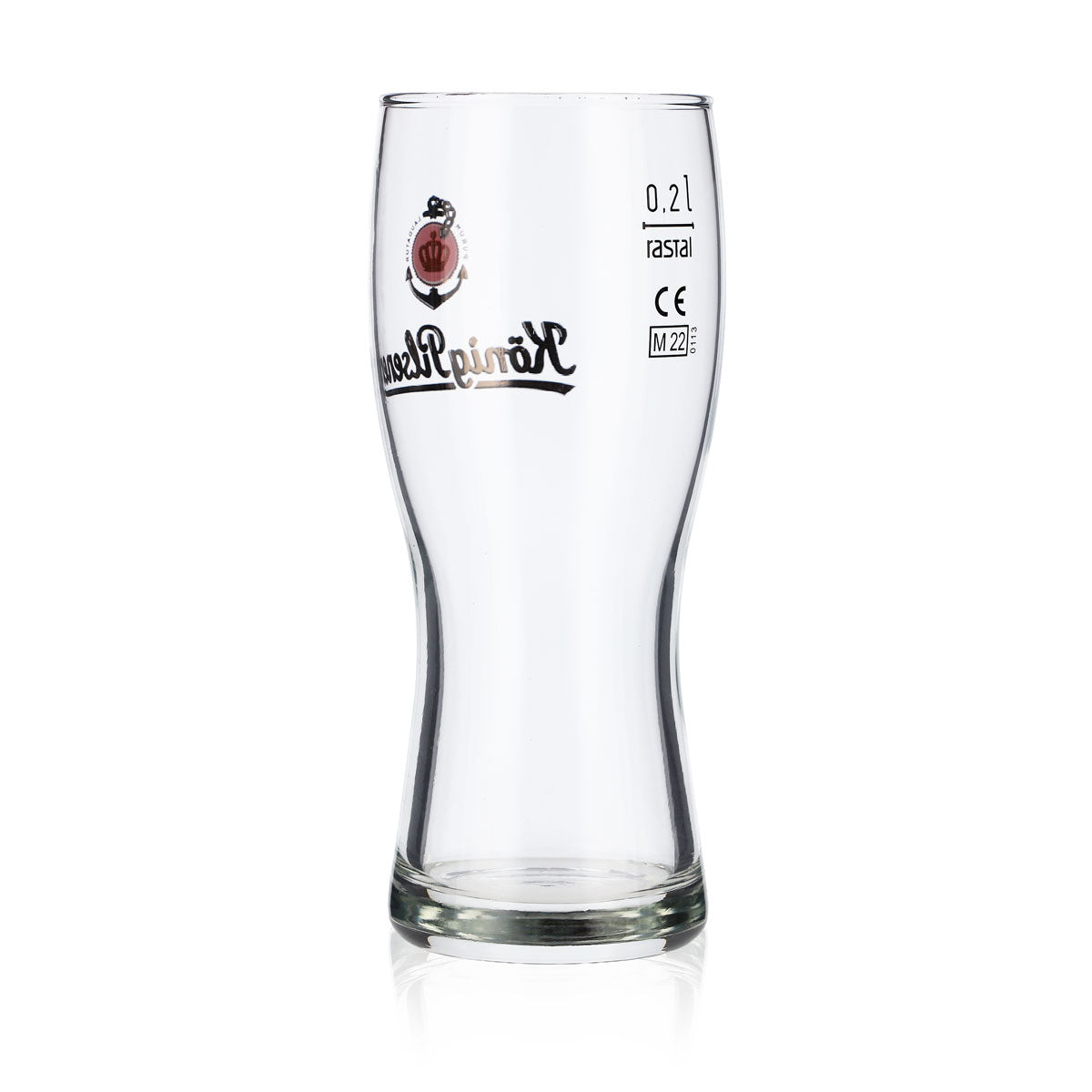 6x szklanki do piwa König Pilsener Szklanki do piwa 0,2 l Kubek Curve Cup Rastal – Widok 4