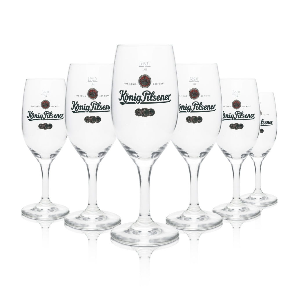 6x Kieliszek do piwa King Pilsner 0,25l Ritzenhoff Cristal