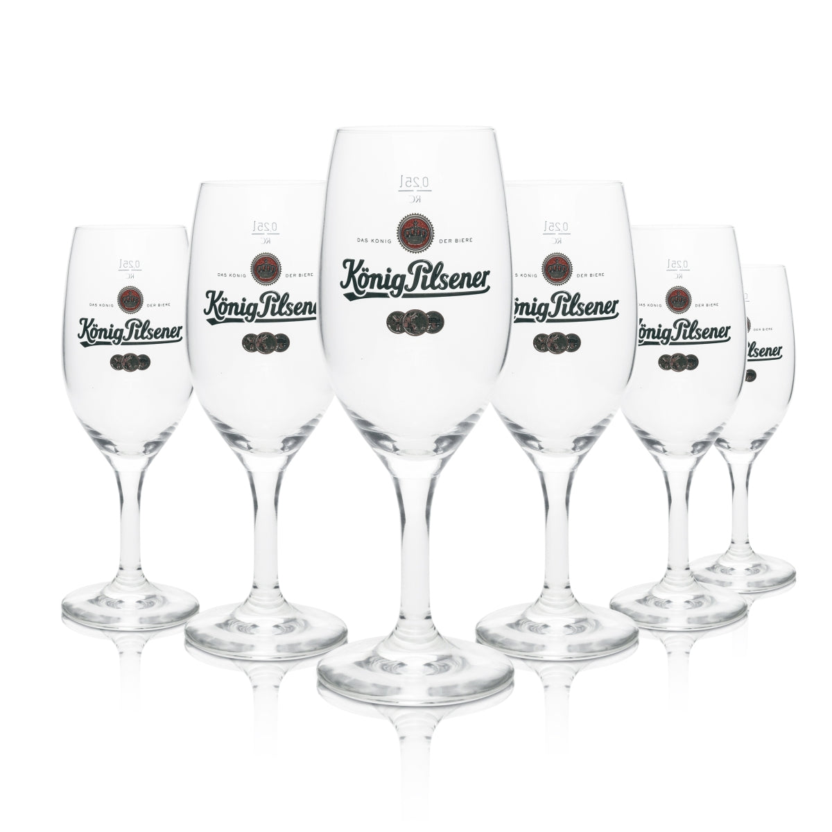 6x Kieliszek do piwa King Pilsner 0,25l Ritzenhoff Cristal