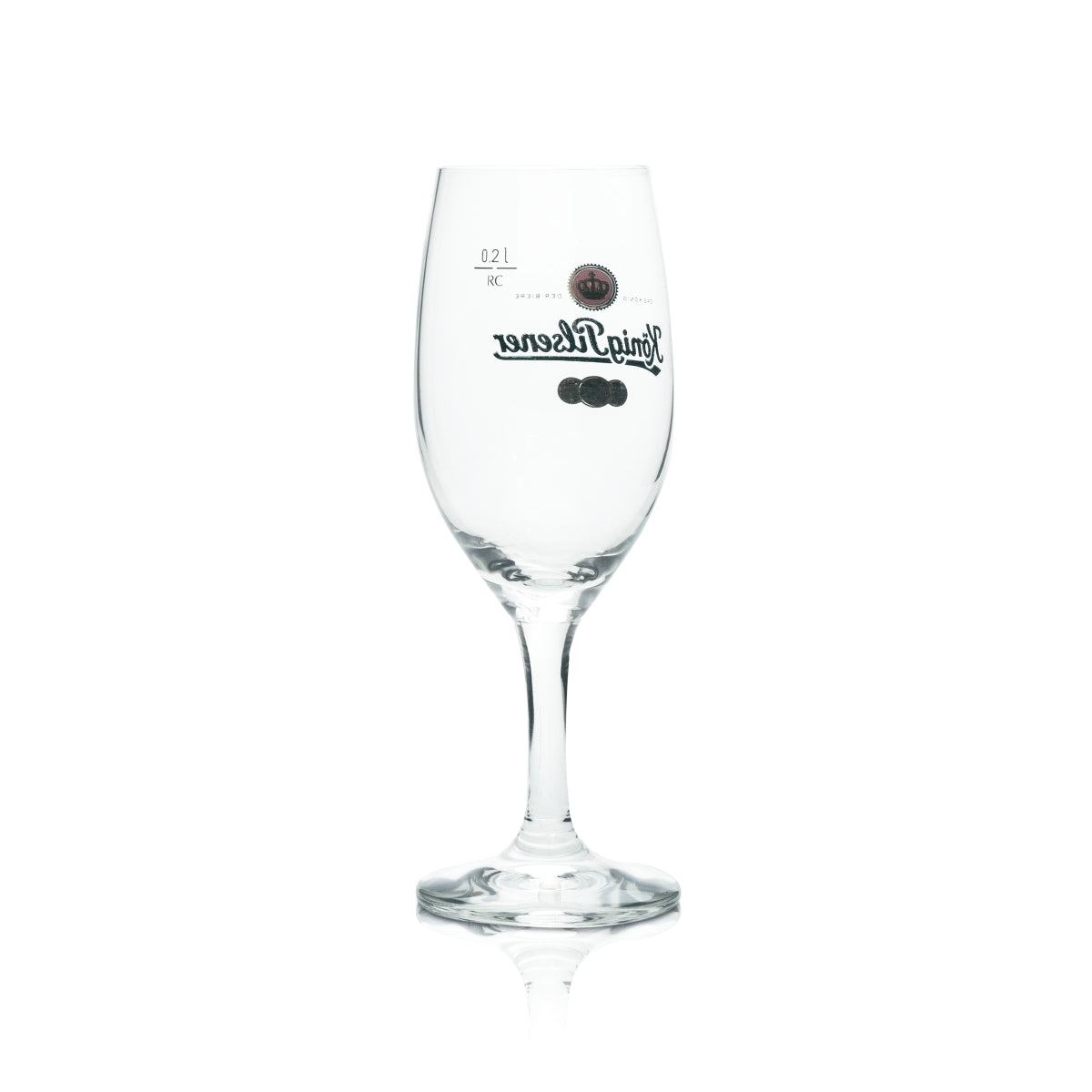 6x König Pilsner szklanka 0.2l goblet tulipan szklanki do piwa gastro kalibrowane pilsner pub – Widok 3