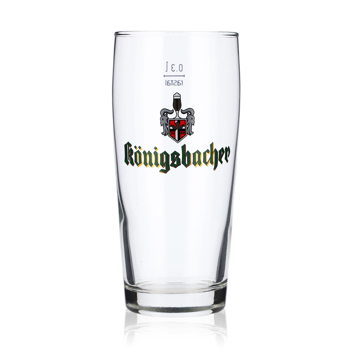 6x piwo Königsbacher Willibecher 0,3 l Kubek Szklanki do piwa Szklanka do piwa stożkowa – Widok 2