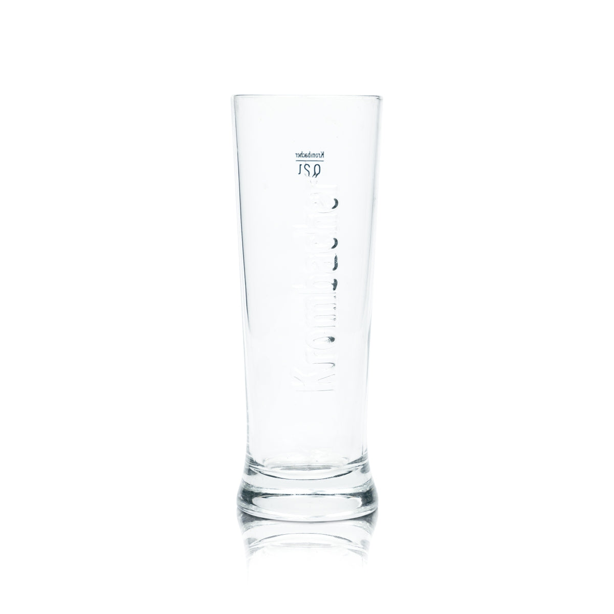 6x Krombacher Beer Glass 0,2 l Becher Star Cup Sahm Relief Glasses Contour Brewery – Widok 2